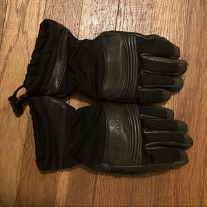 Women’s XS Black Diamond Leather Gloves